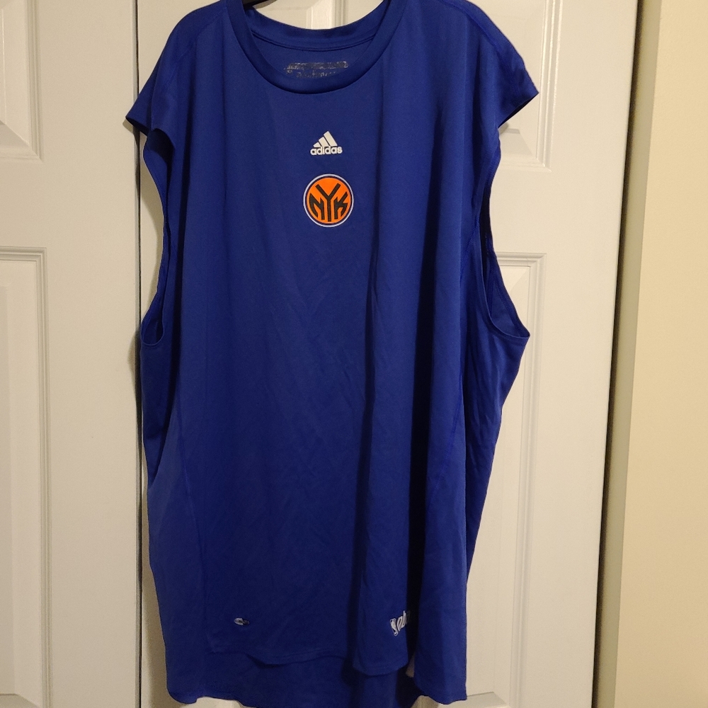 Adidas Sleeveless New York Knicks Shirt